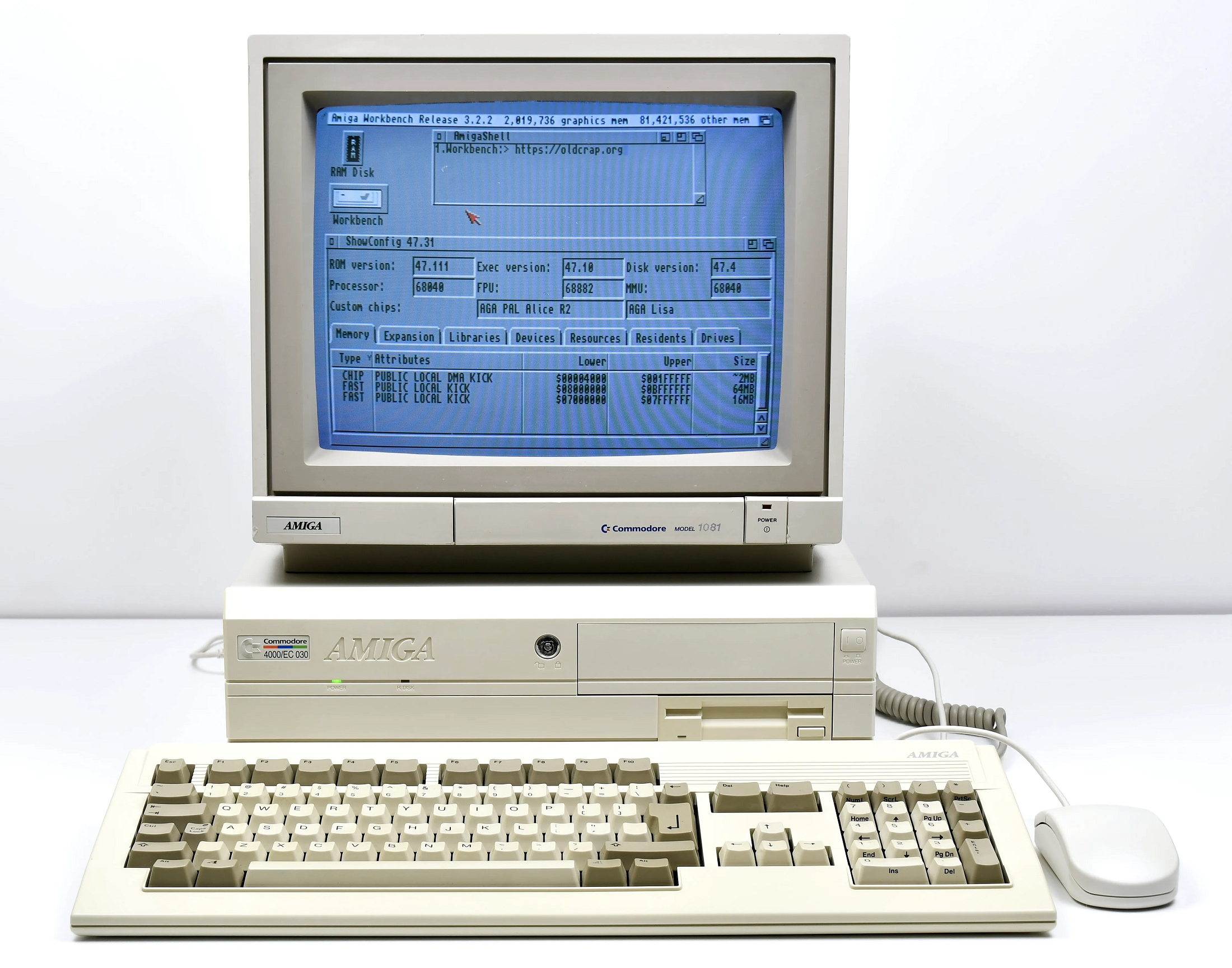 C= Amiga A4000: Commodore Amiga A4000