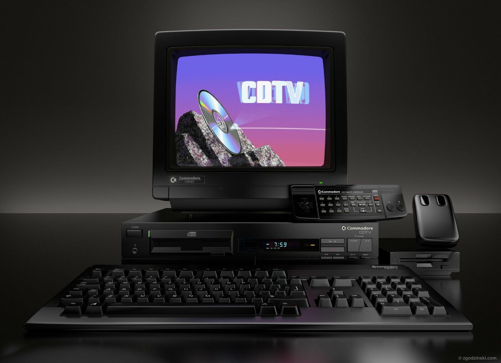 C= Amiga CDTV: Commodore Amiga CDTV