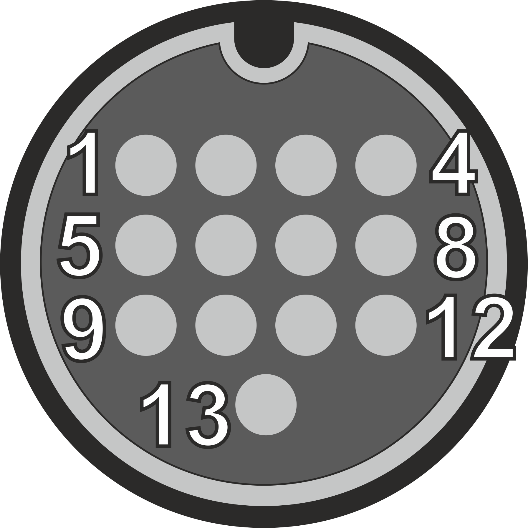 Audio - Video - DIN 13 M