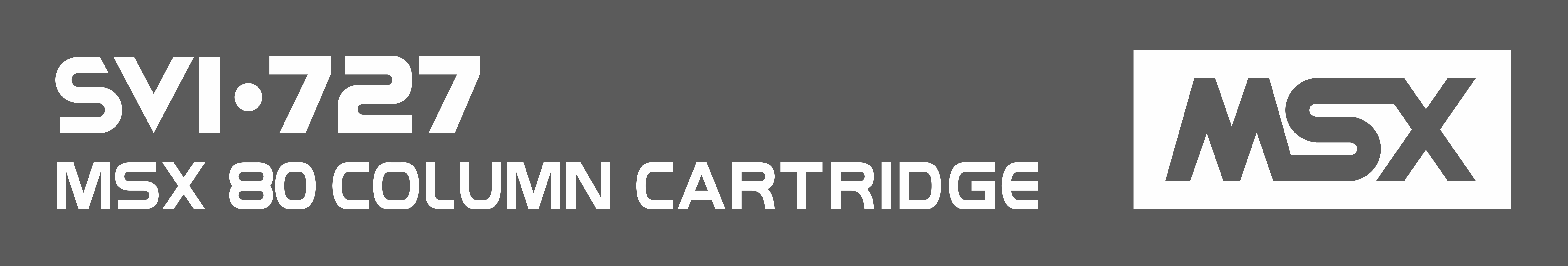Spectravideo SVI-727: logo