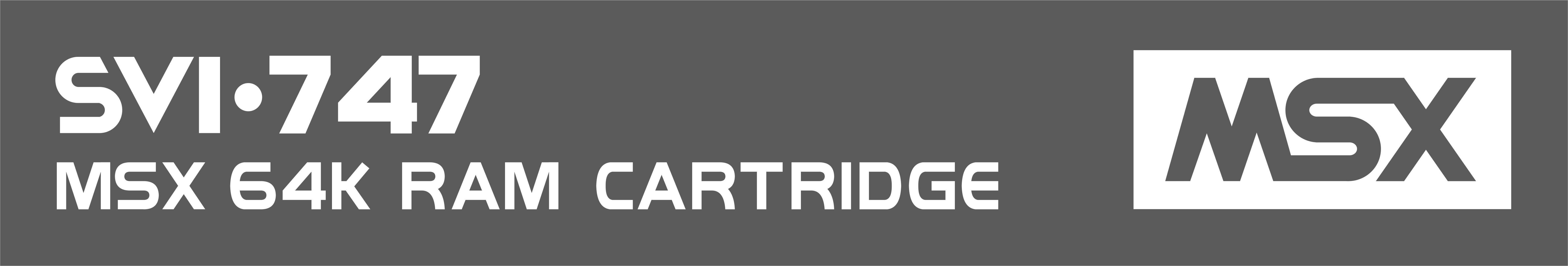 Spectravideo SVI-747: logo