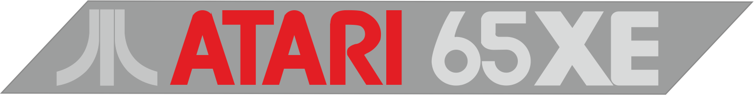 Atari 65XE: logo