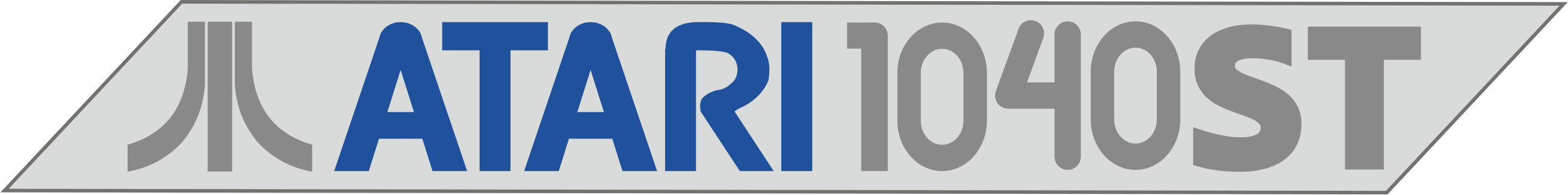 Atari 1040ST: logo