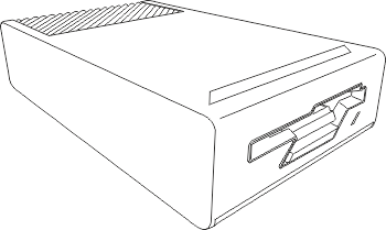 Atari SF314: IO Connector IN