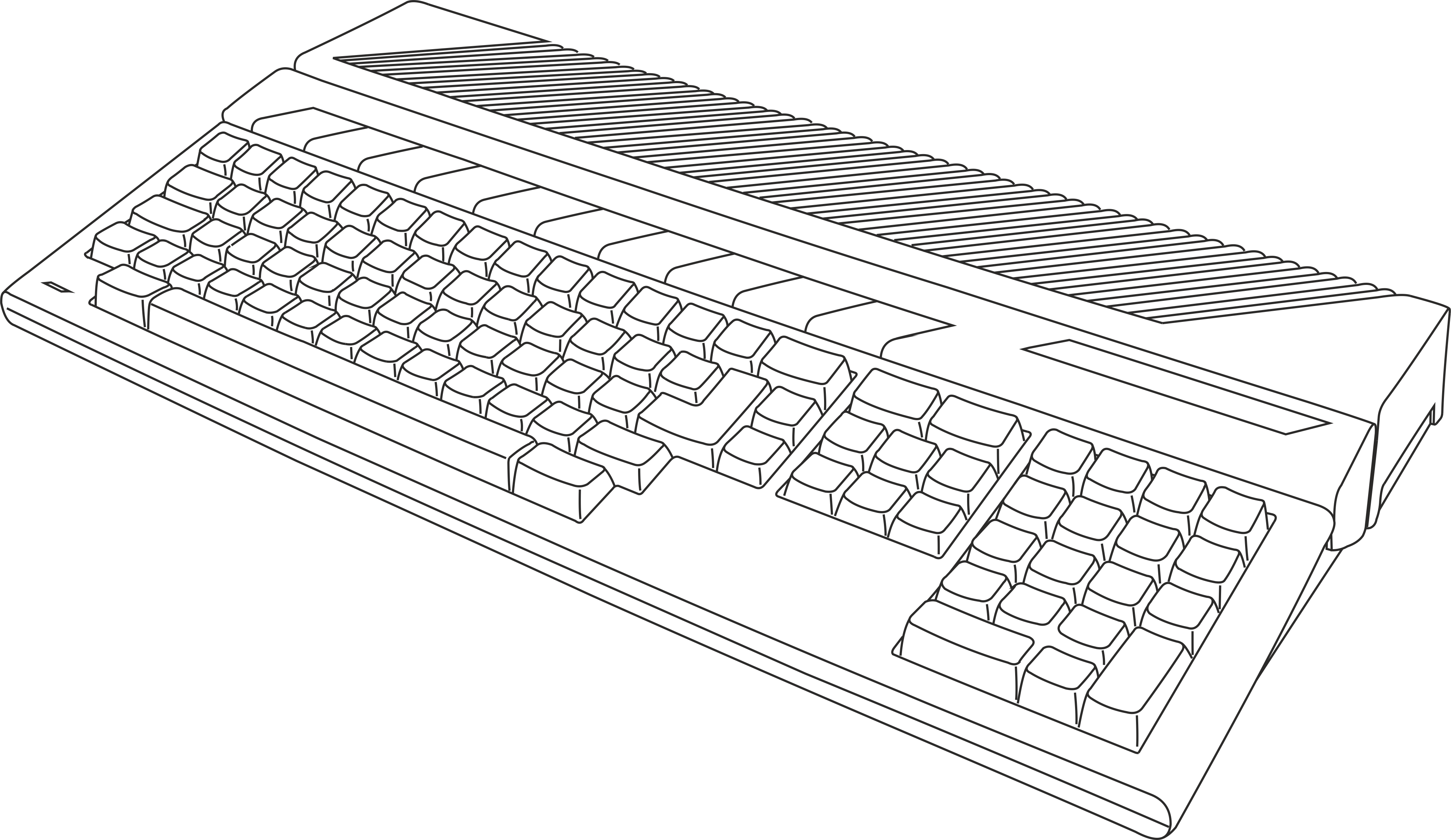Atari 1040STF: AUDIO L