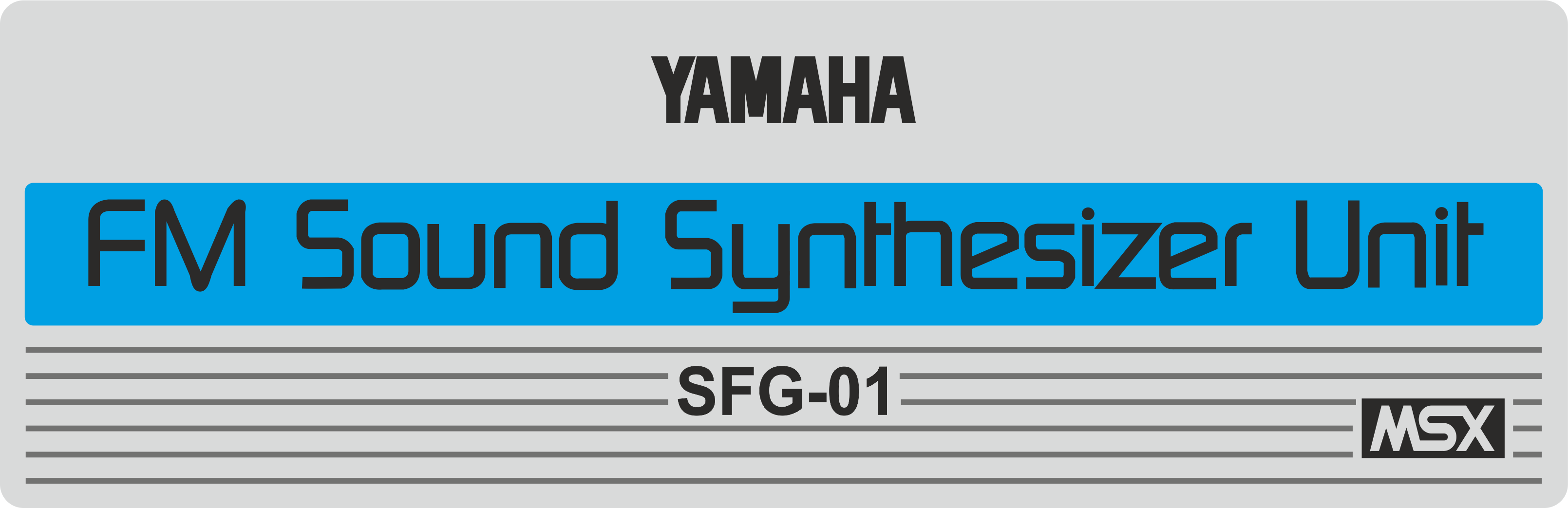 Yamaha SFG-01: logo