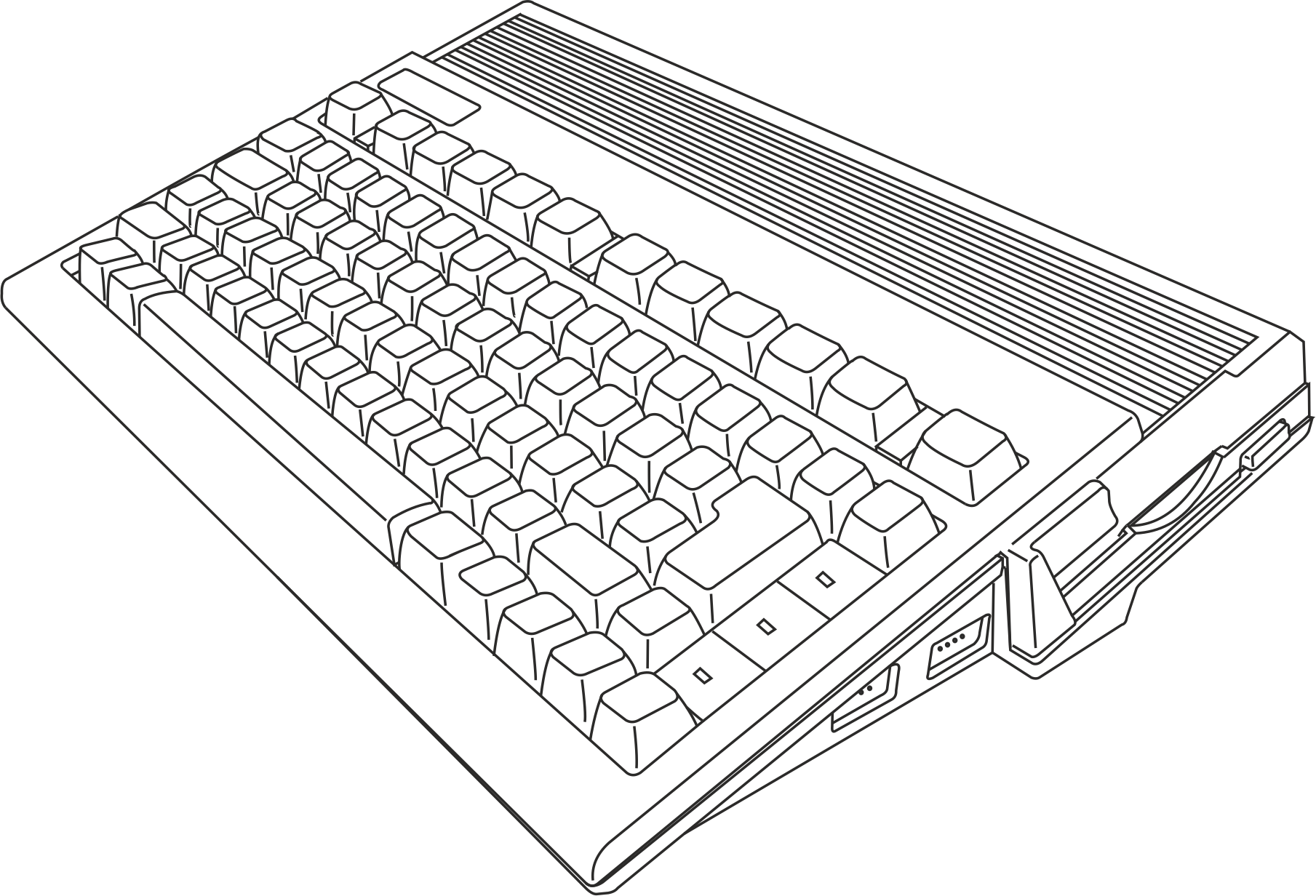 C= Amiga A600: Paralelo