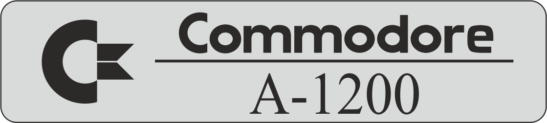 C= Amiga A1200: logo