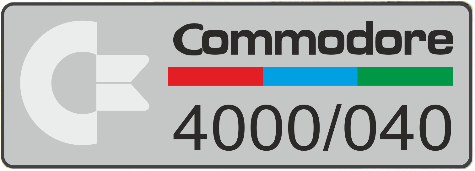 C= Amiga A4000: logo