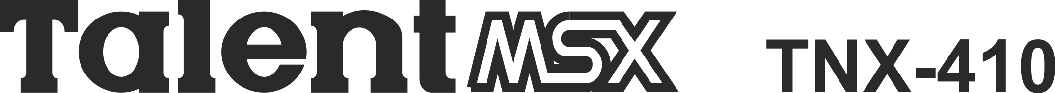 Talent TNX-410: logo