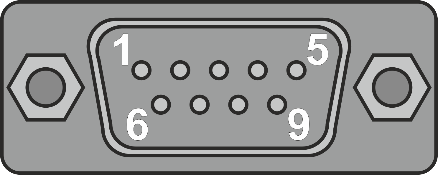 Control 1 - D-SUB DB9 M