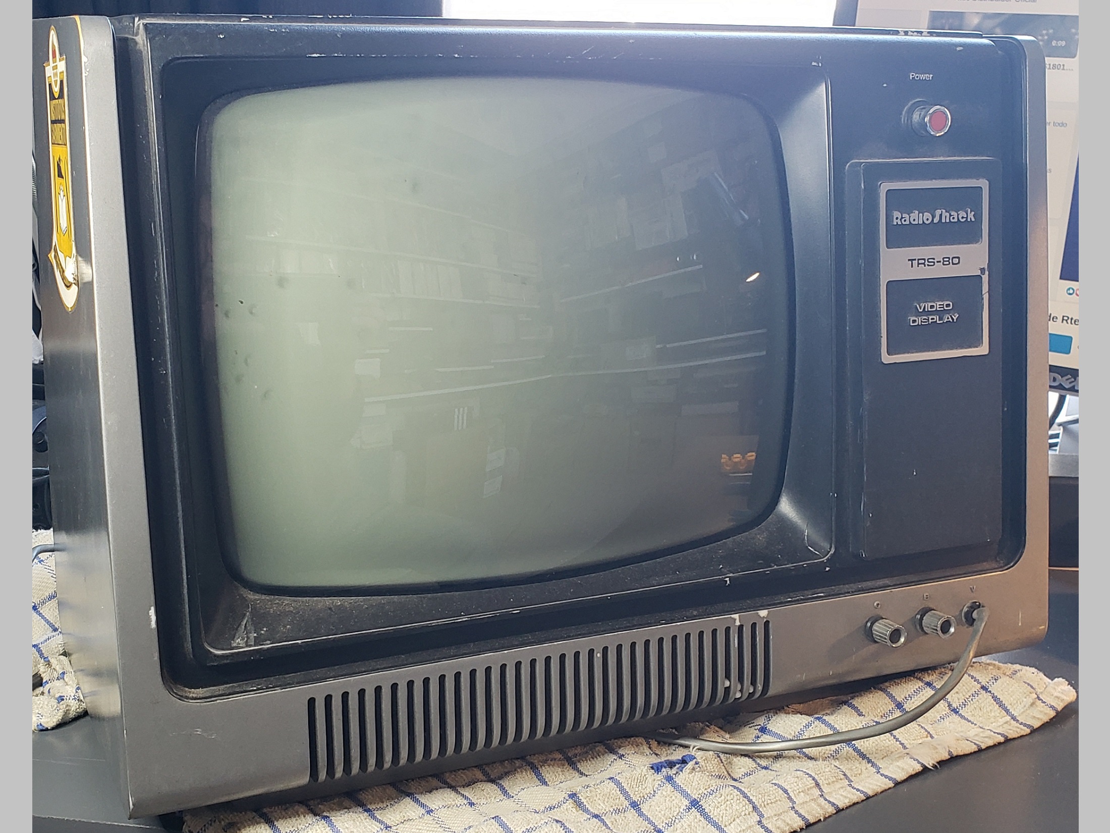 Radio Shack TRS-80 Model I Monitor: 01 - Antes - Frente