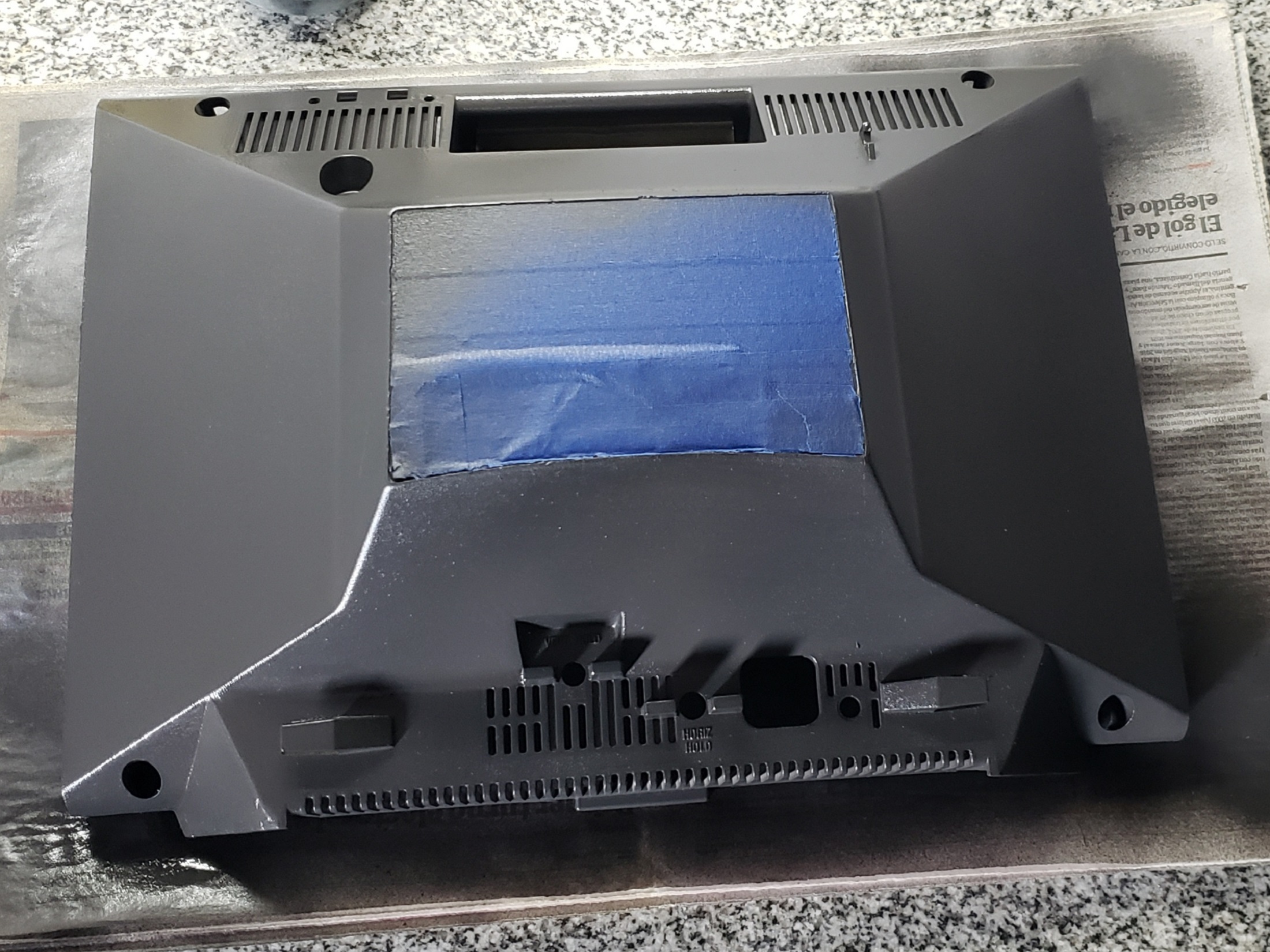 Radio Shack TRS-80 Model I Monitor: 11 - Atras - Pintura