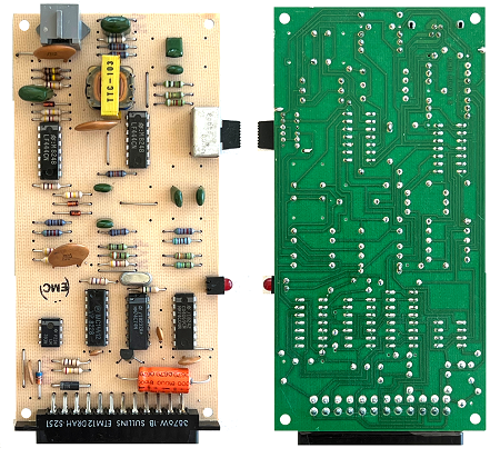 Commodore C1600: Placa