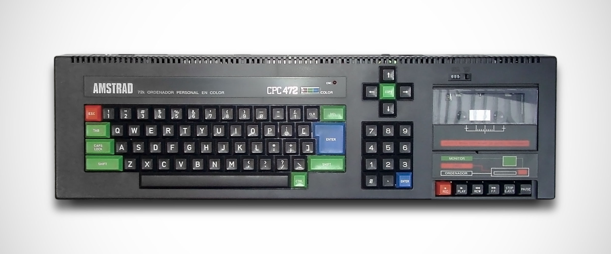 Amstrad CPC 472: Teclado