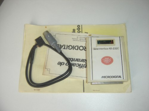 Microdigital RS232-C Interface de comunicacion: Frente