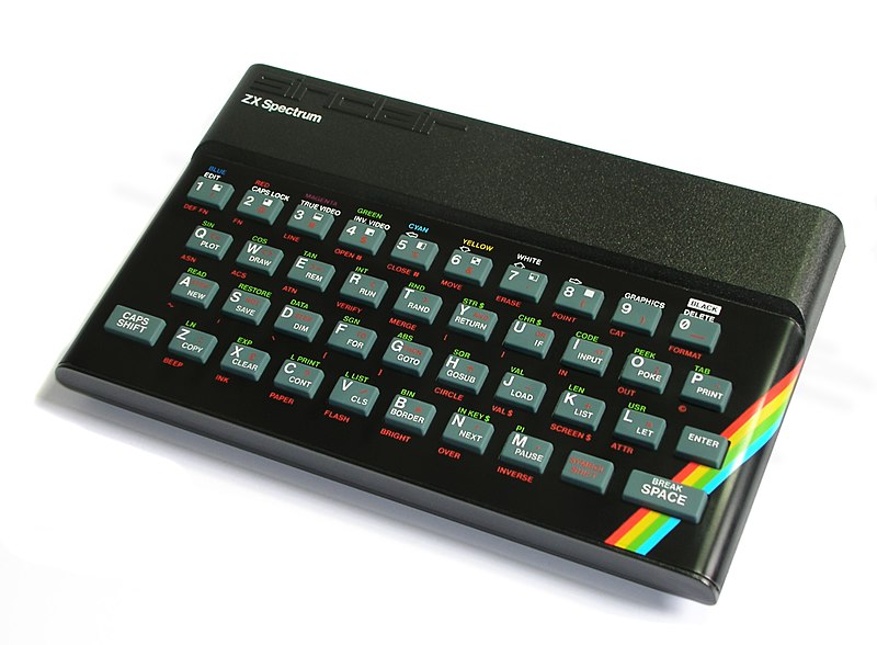 Sinclair ZX Spectrum 48kB: Consola