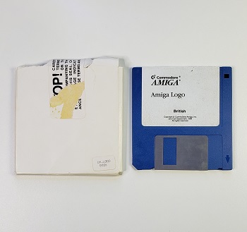 C= Amiga Logo: Disquette - SN2