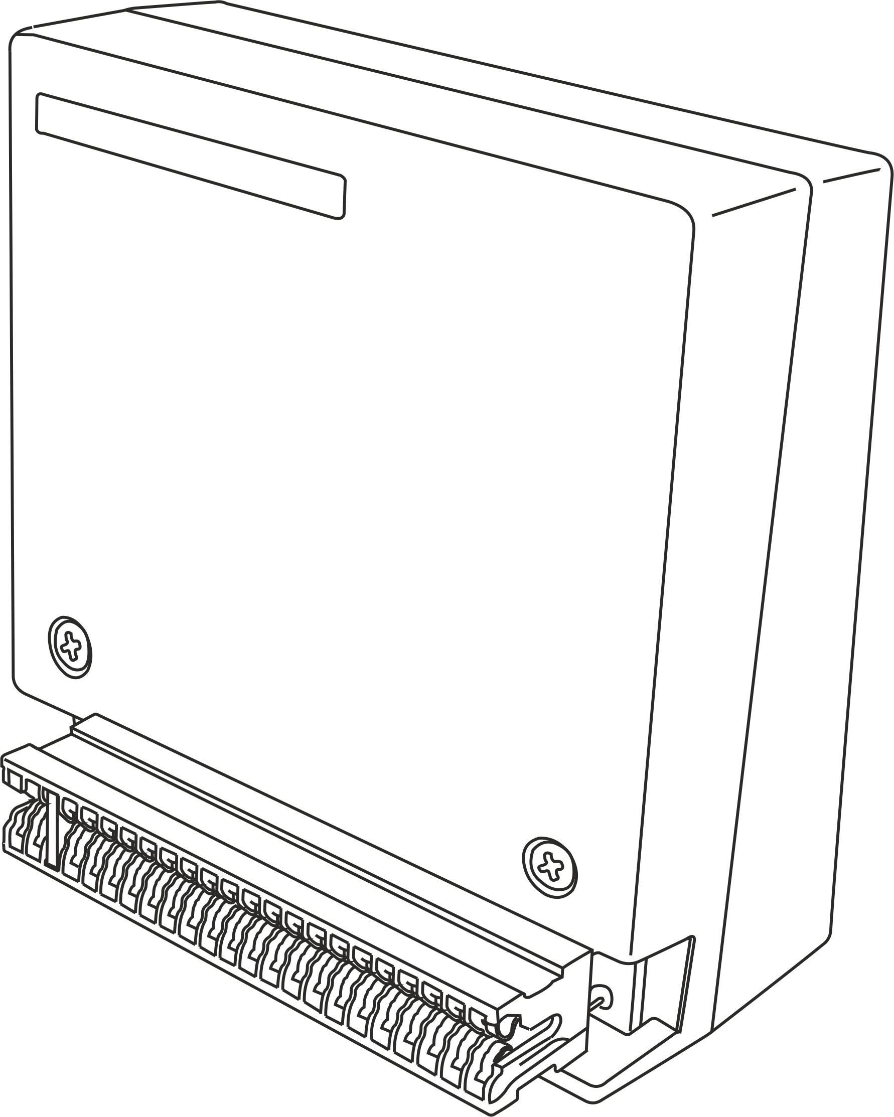 Timex Sinclair TS-1016: Conector