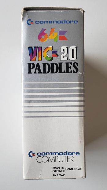 Commodore VIC20 Paddles: Caja - SN