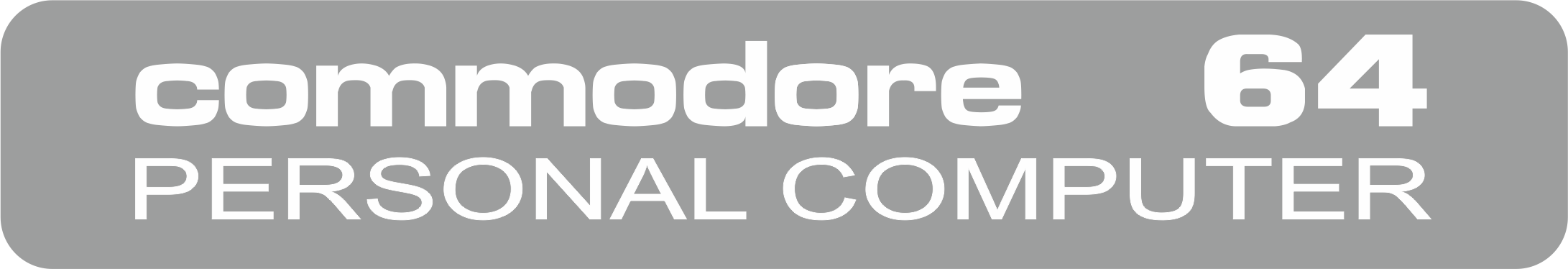 Commodore C64C: logo