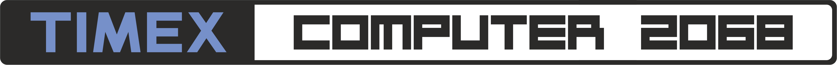 Timex Sinclair TC-2068: logo