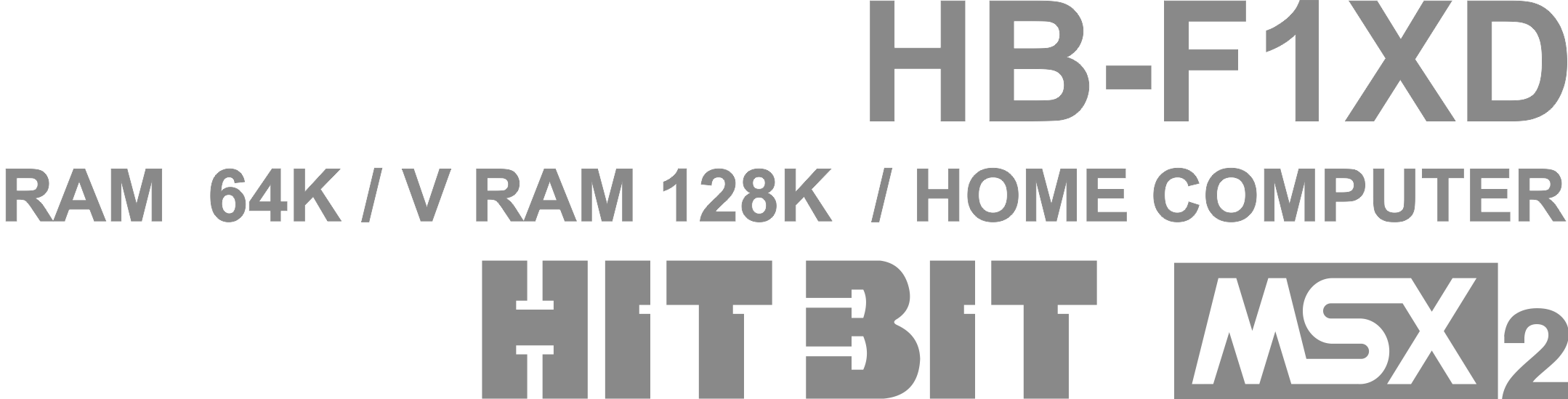 Sony HB-F1XD: logo