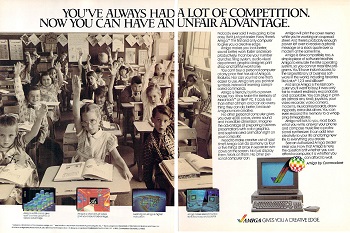 C= Amiga A1000: Commodore Amiga A1000 1986