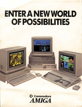 C= Amiga A1000: Commodore Amiga A1000 New World