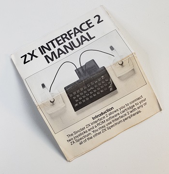 Sinclair ZX Interface 2: Manual - A0148233