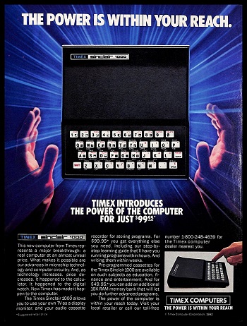 Timex Sinclair TS-1000: The Power is Within You Reach