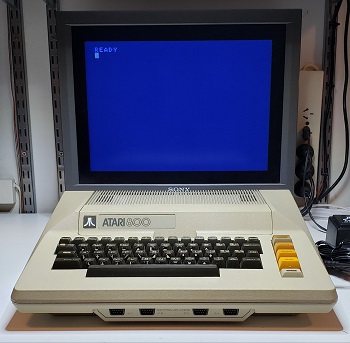 Atari 800: 83S AW 79231 - Funcionando
