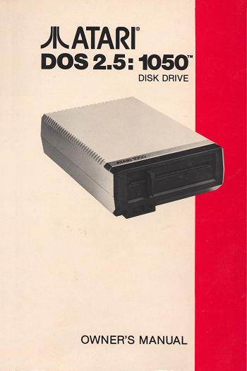 Atari 1050: DOS 2.5